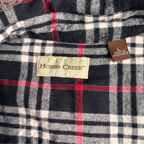 Hobbs Creek plaid flannel size large - Picture 7 of 7